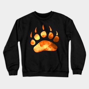 Galaxy Bear Paw Crewneck Sweatshirt